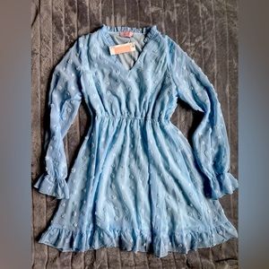 C+D+M Blue Dress, Size Medium, NWT